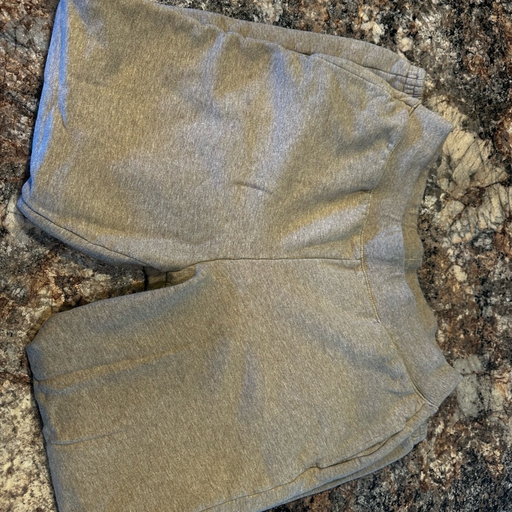 Girlfriend Collective brown joggers.